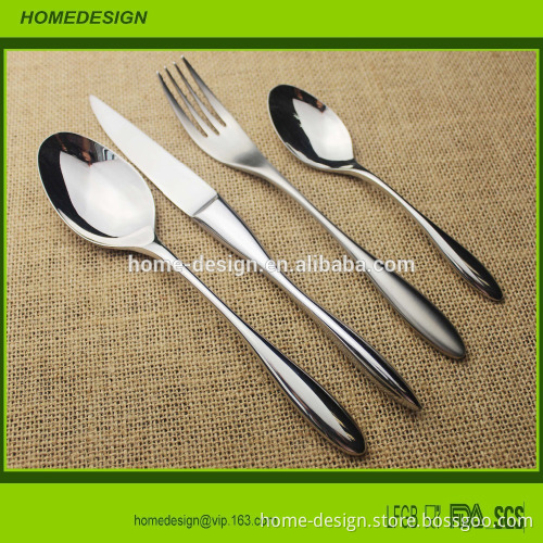 18/10 high quality stainless steel Deluxy hotel cutlery set wholesale
